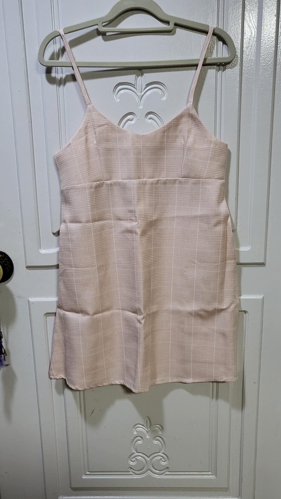 핑크원피스 분홍 나시원피스 하프원피스 미니원피스 치마 스커트 드레스