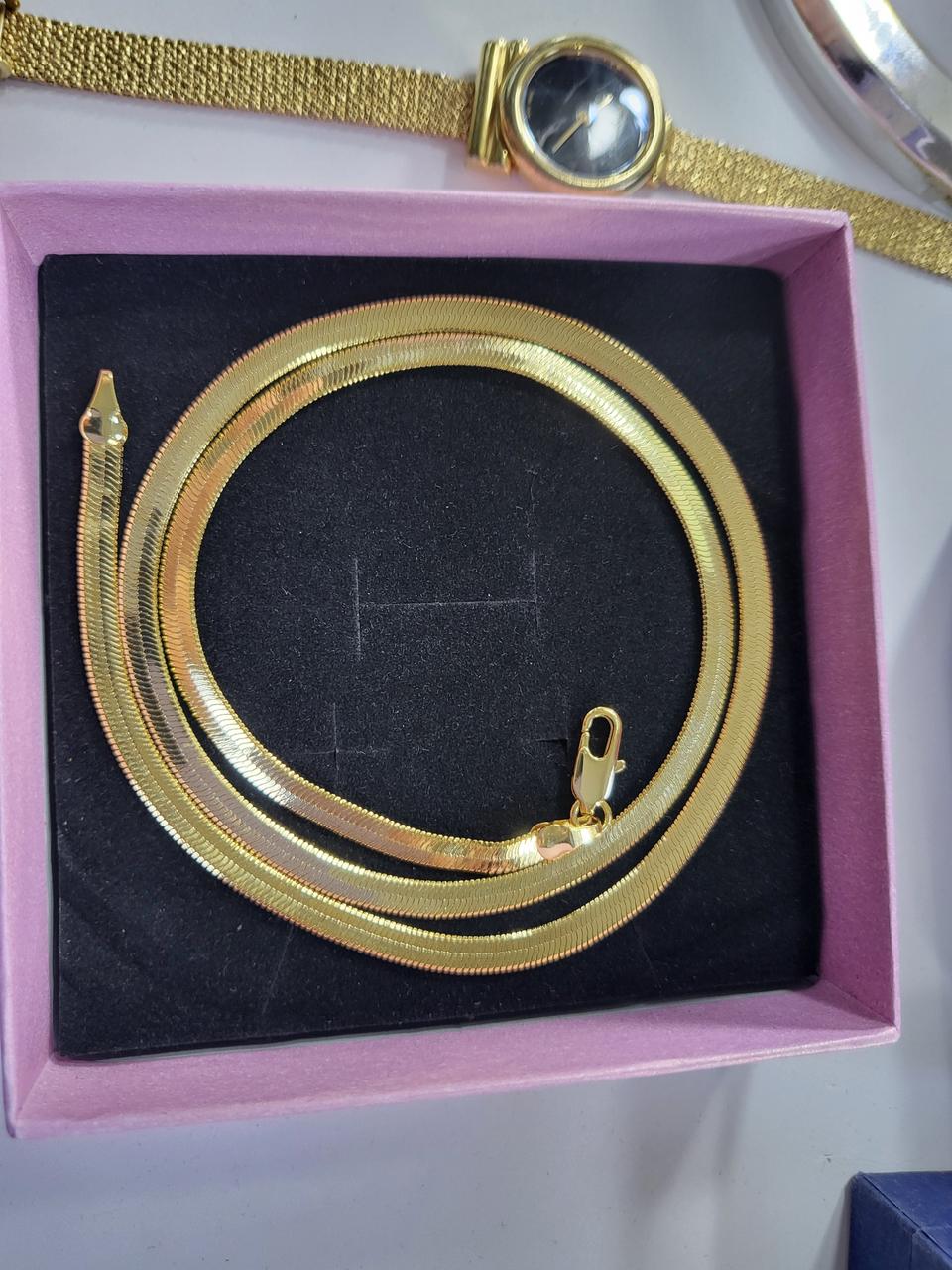 스네이크 뱀줄 목걸이