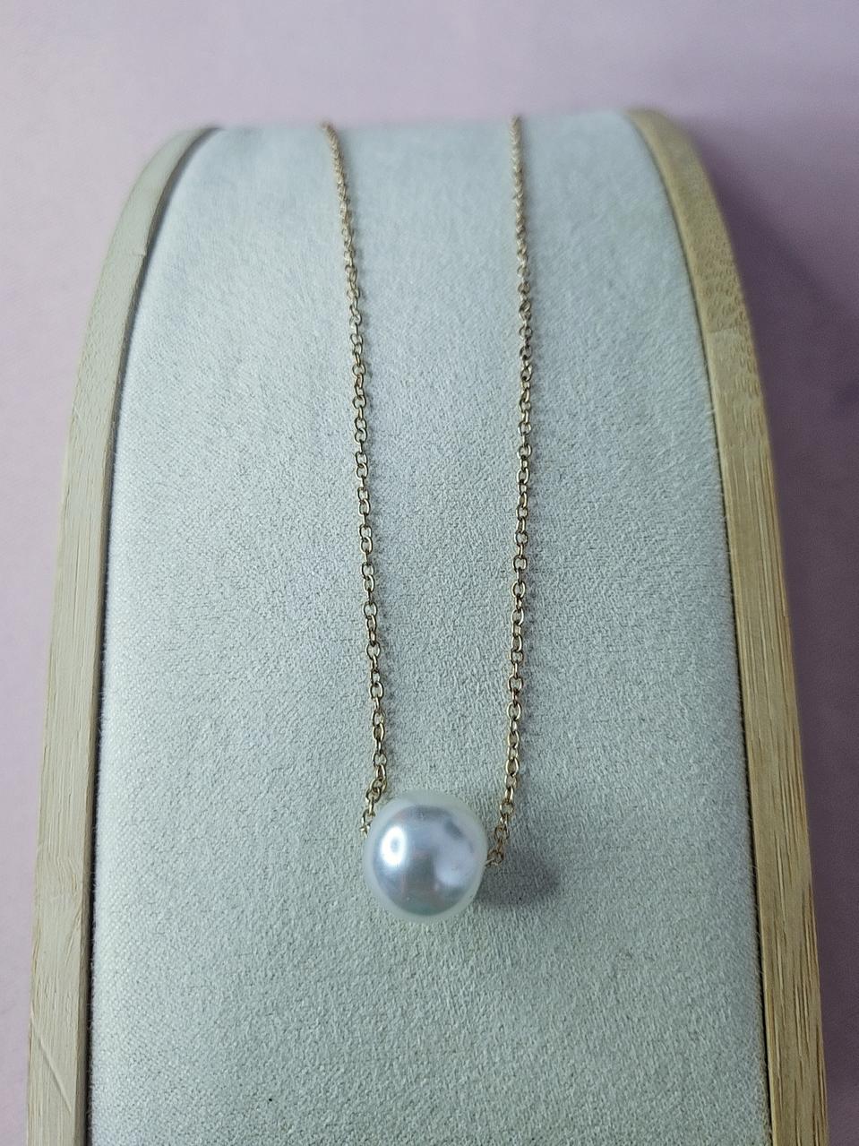 925 실버 진주목걸이(새상품)
