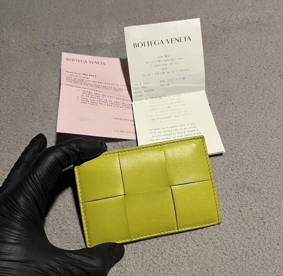 [백화점판] 보테가베네타 카드지갑