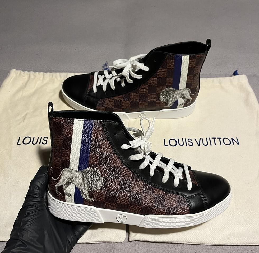 [7사이즈(270)/한정판/새상품급] 루이비통 채프먼 다미에 스니커즈