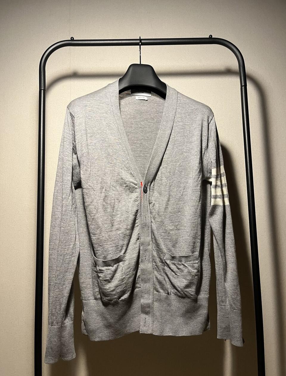 [3/오케이몰판] 톰브라운 아란케이블 가디건