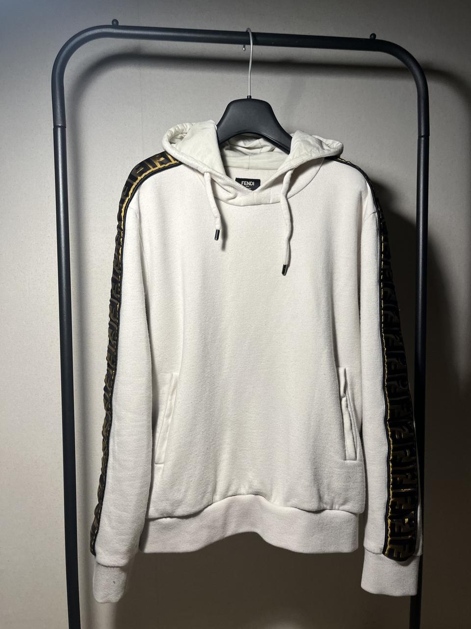 [48] 펜디 FF 사이드로고 후드티