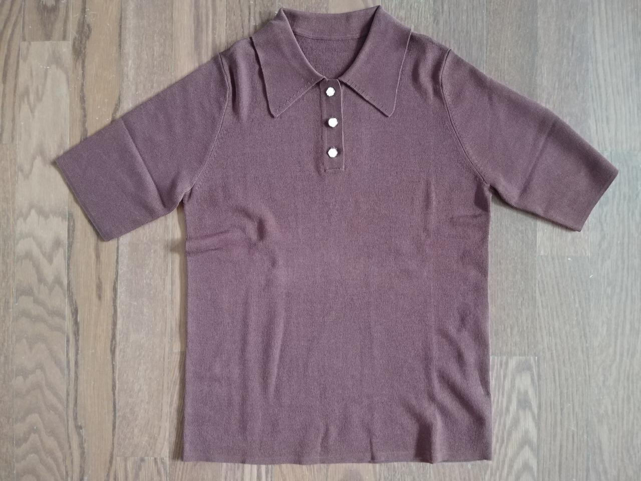 카라 니트 새거