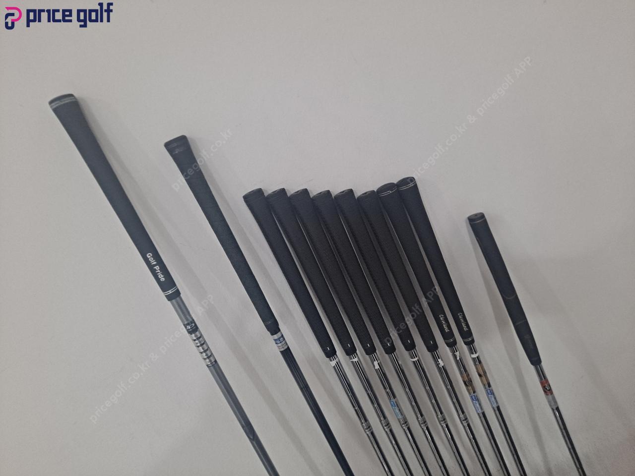 상태좋은 일본 명품 PRGR 조합 남성용 골프채 풀세트 입니다