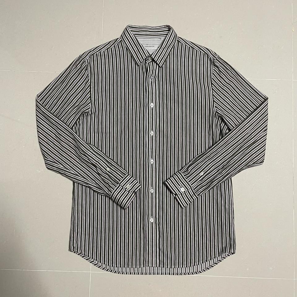 정품 커스텀멜로우 스트라이프 셔츠