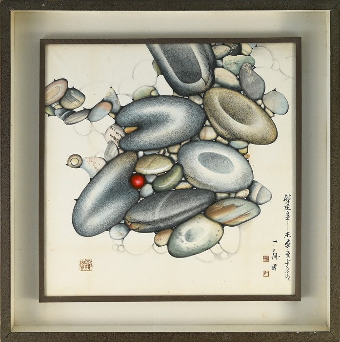 이경모- 세월의미학 25호 (작품보증서)