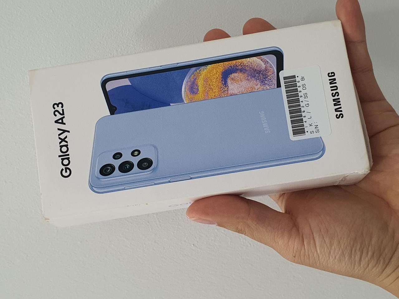 [단순개봉 S급]갤럭시A23블루 128기가 정상해지 