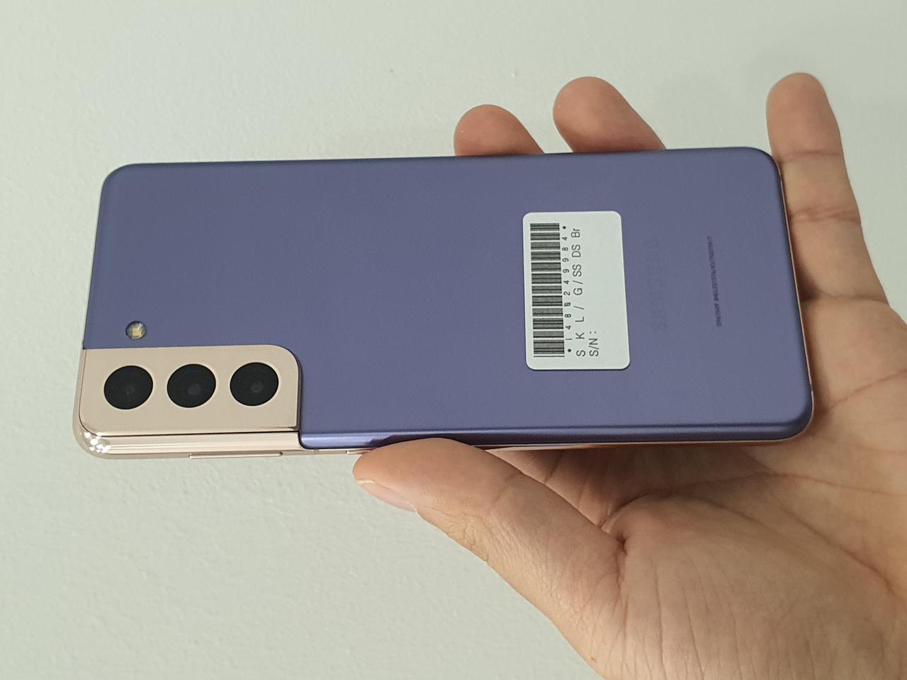 [A급]갤럭시 S21 바이올렛 256기가 정상해지 상태깨끗