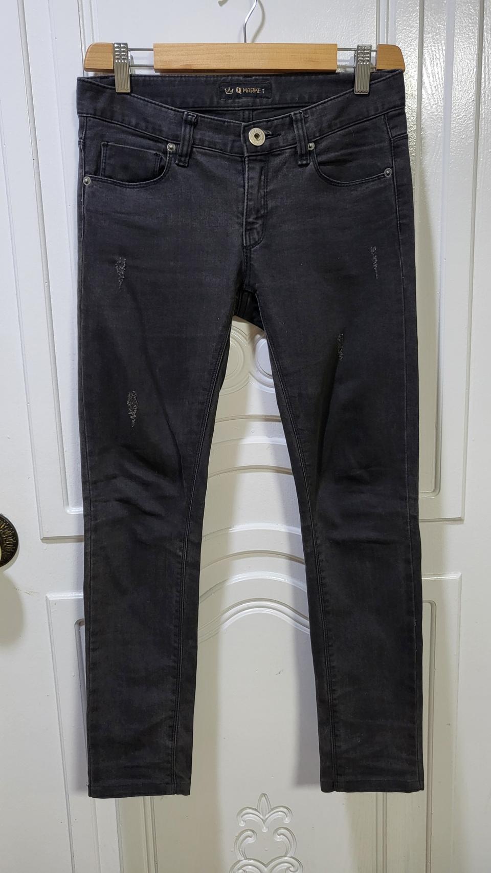 데님블랙진 블랙 바지 청바지 하의 스키니 바지 팬츠 긴바지 데님