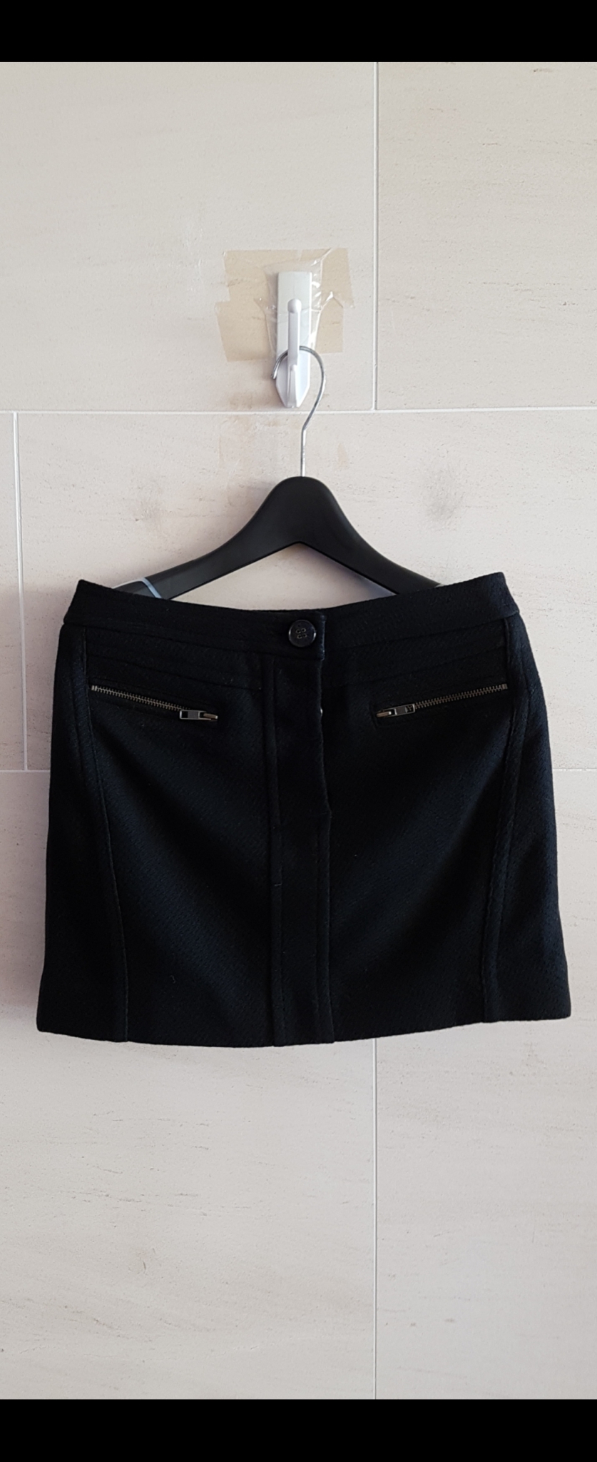 (정품) ZADIG&VOLTAIRE  로고자수 디데일 스커트