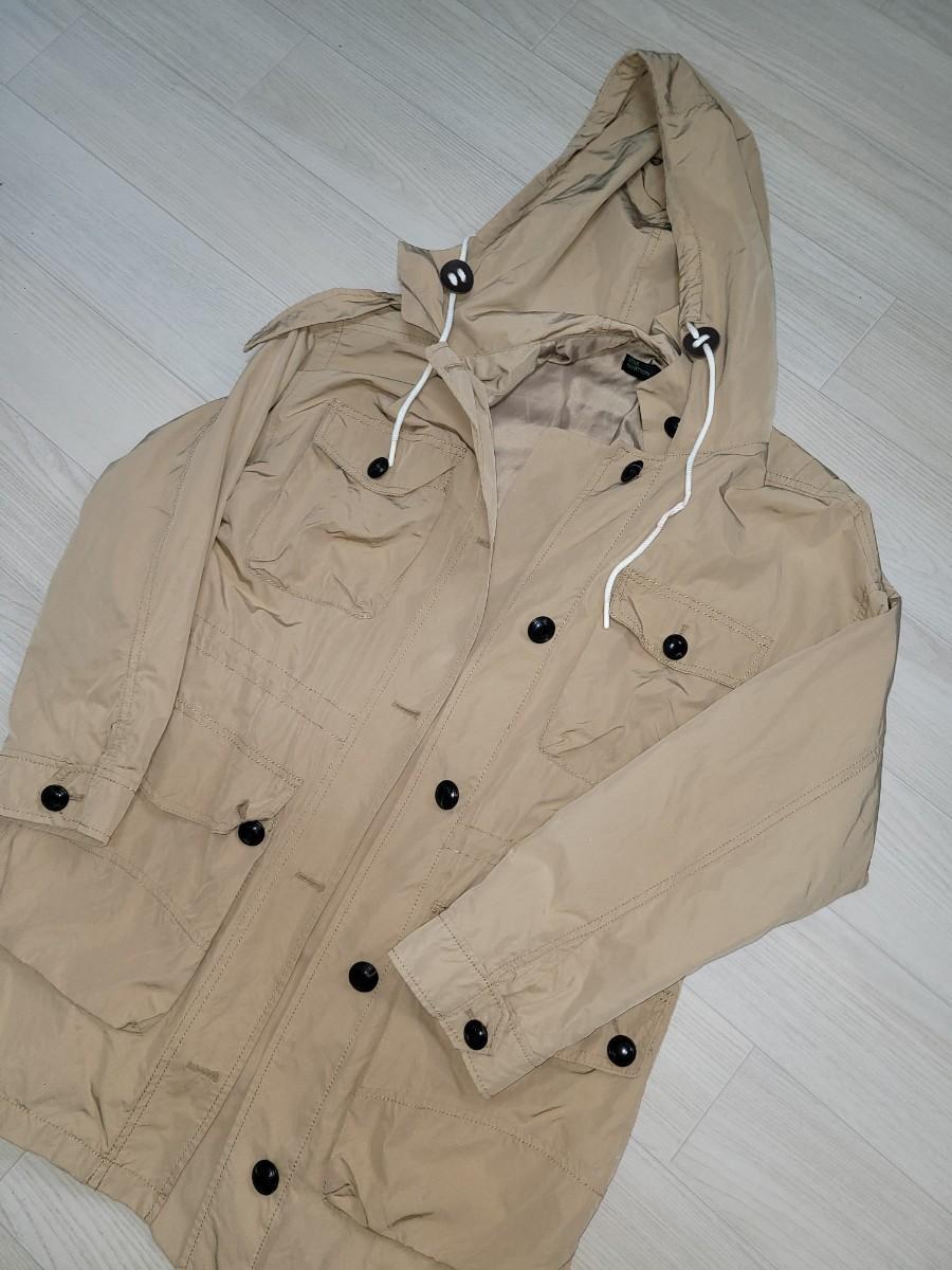 베네통 카고포켓 바람막이 자켓 롱야상 85