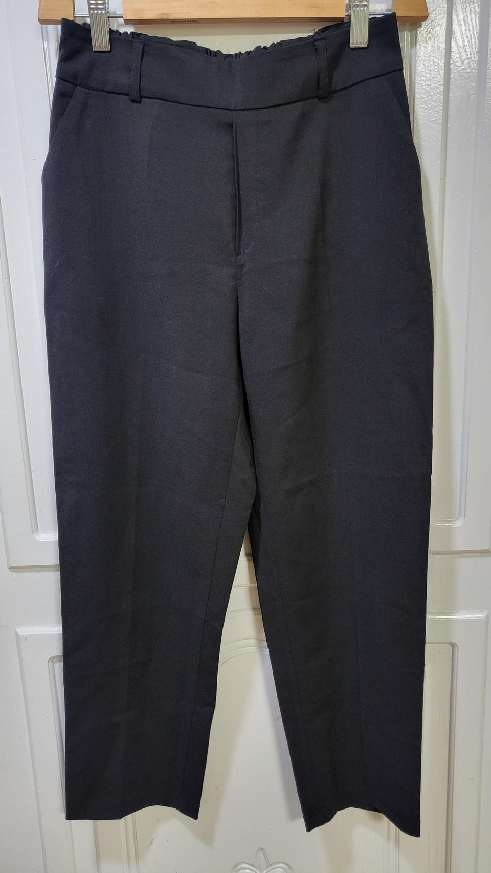 블랙 팬츠 블랙 슬렉스 슬랙스 면바지 검정 긴바지 바지