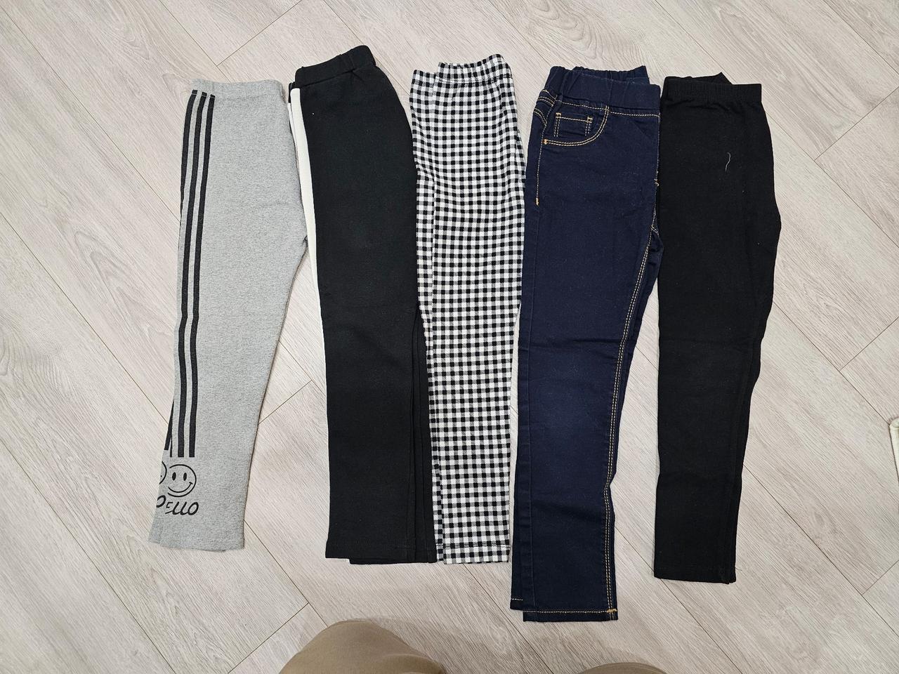 120사이즈 여아레깅스 14벌 일괄판매