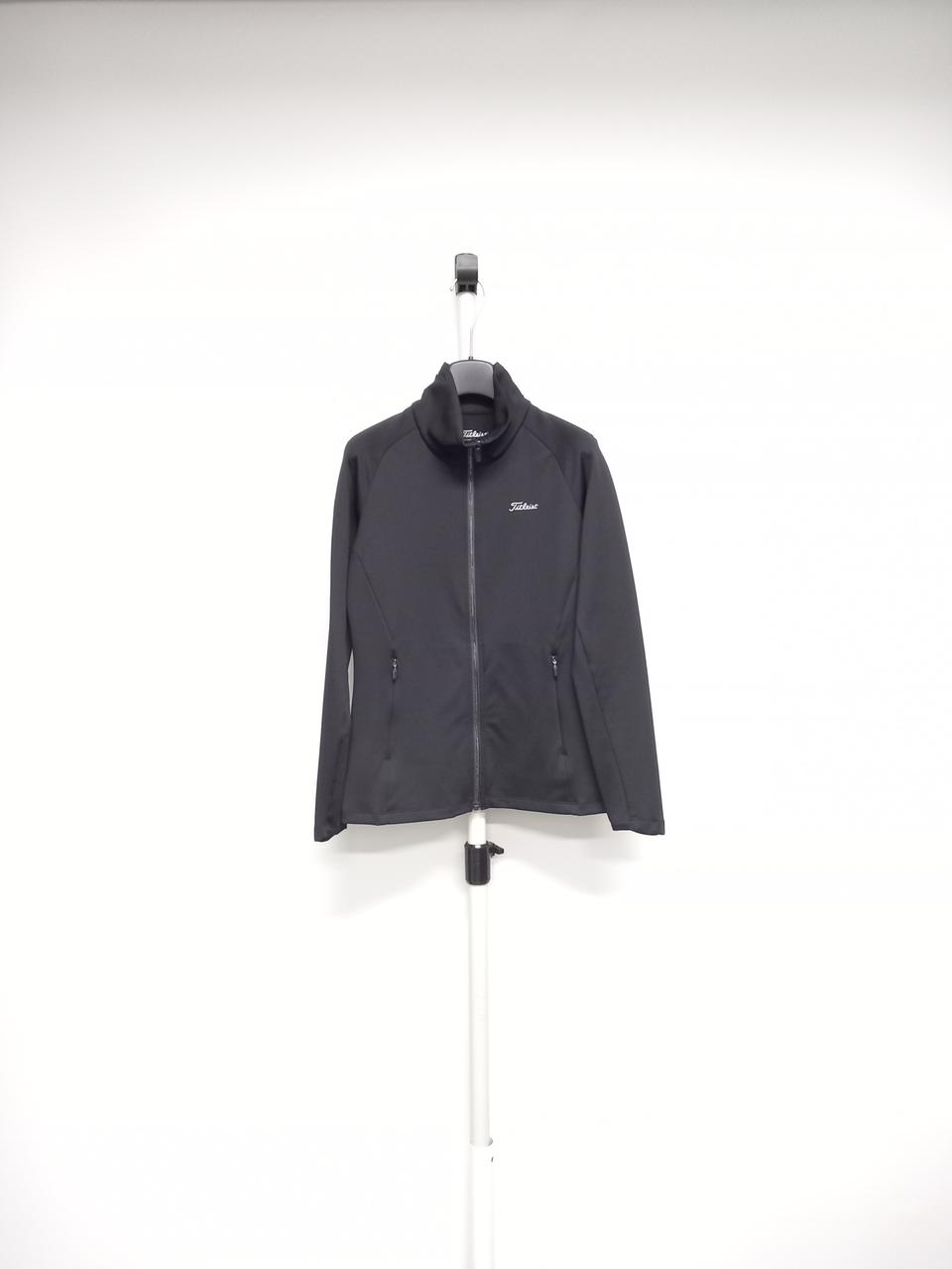 타이틀리스트골프 블랙 집업 춘추 자켓 55