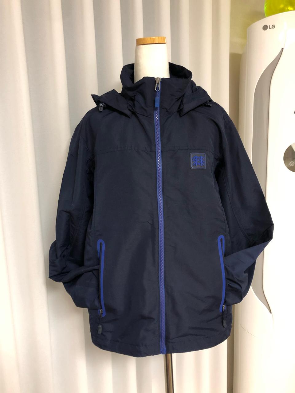 코오롱스포츠 블루 포인트 여성 봄점퍼