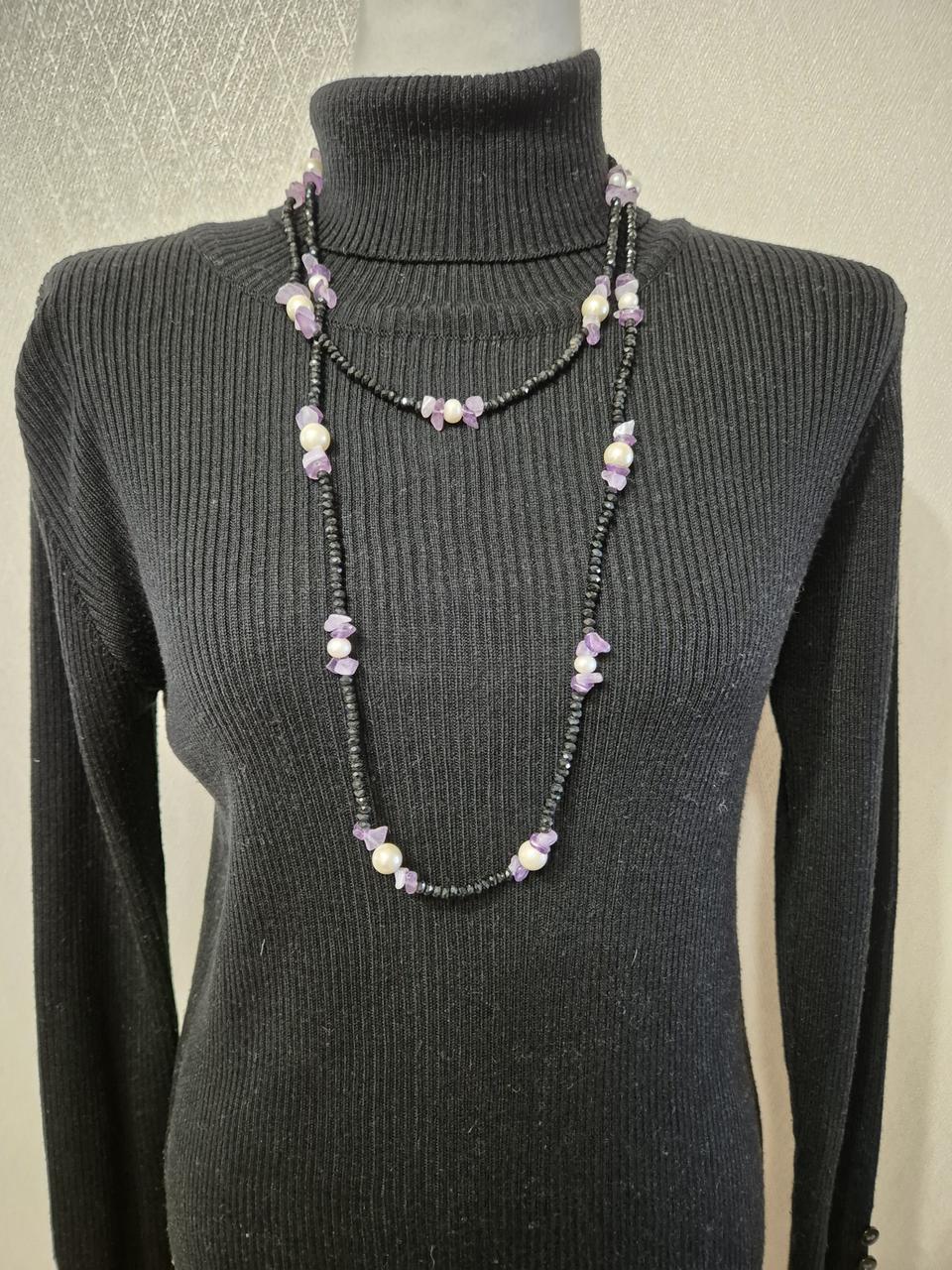 리얼 여성 진주 목걸이 팝니다.