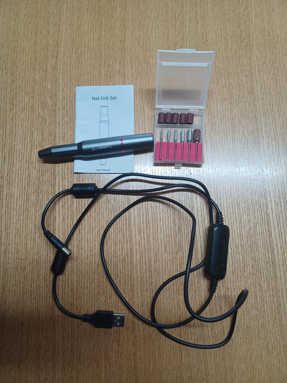 네일 드릴 세트 1회 사용 택포