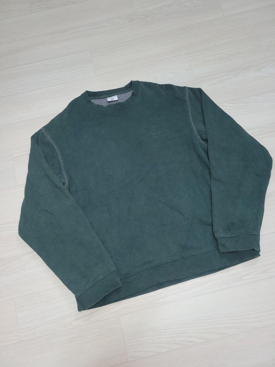 컬럼비아 콜롬비아 해외판 캠핑 스웻셔츠 맨투맨 맨즈 M