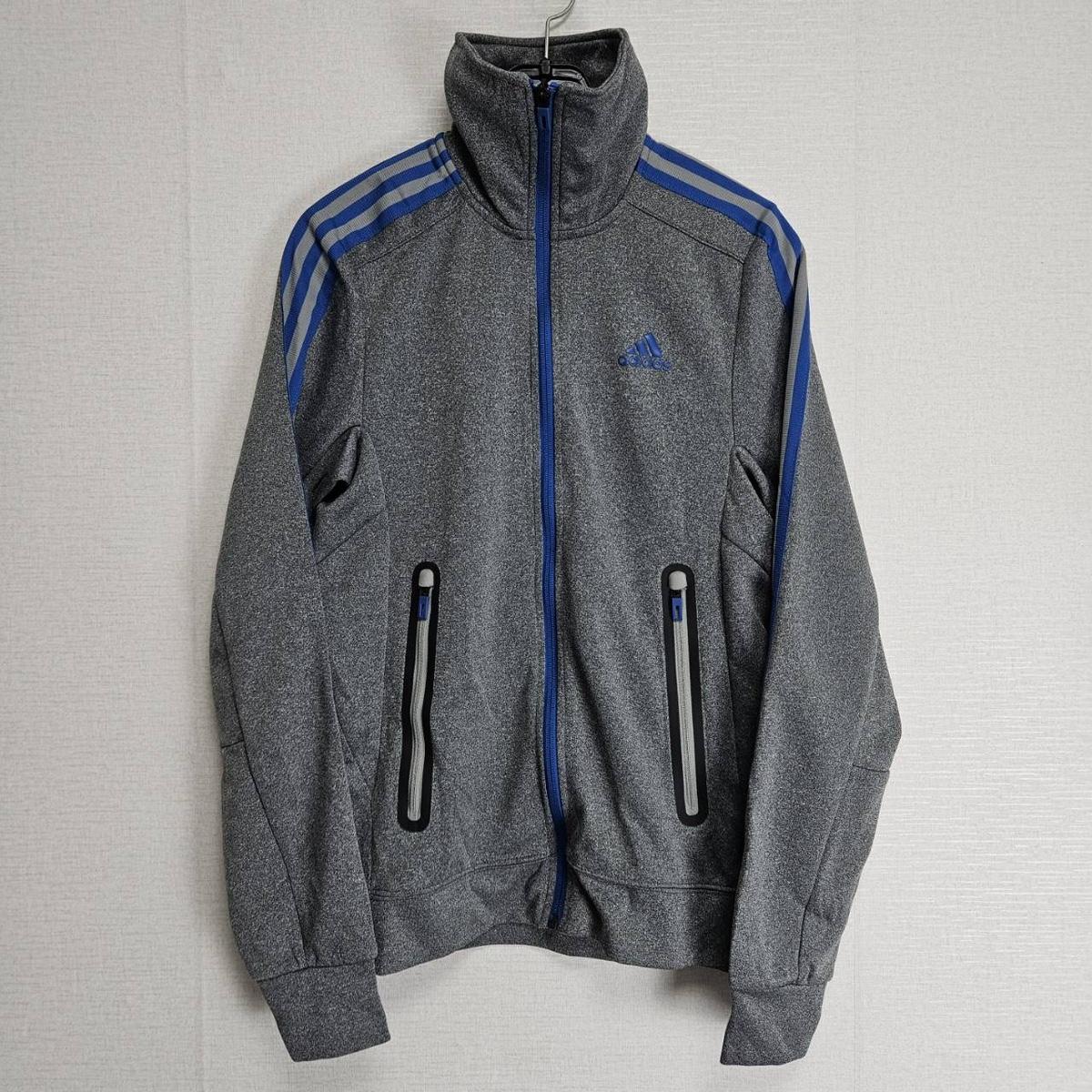 아디다스 삼선 트레이닝 저지 집업 블루라인 90사이즈