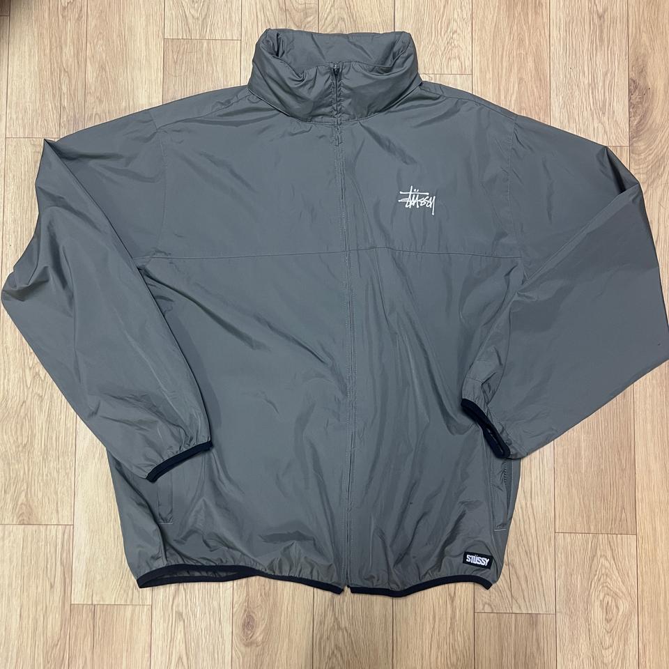 레어 90-00s  스투시 올드스쿨 어쎈틱기어 바람막이 L 105