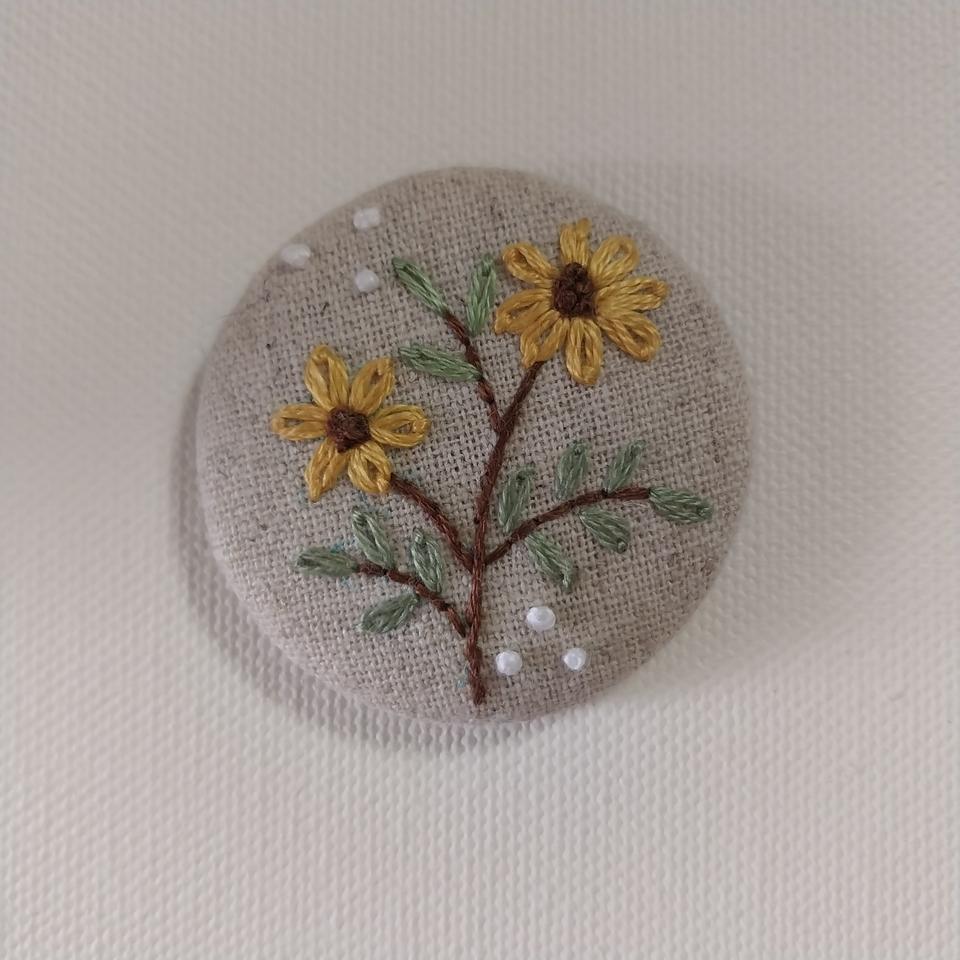 프랑스자수 브로치(할인)