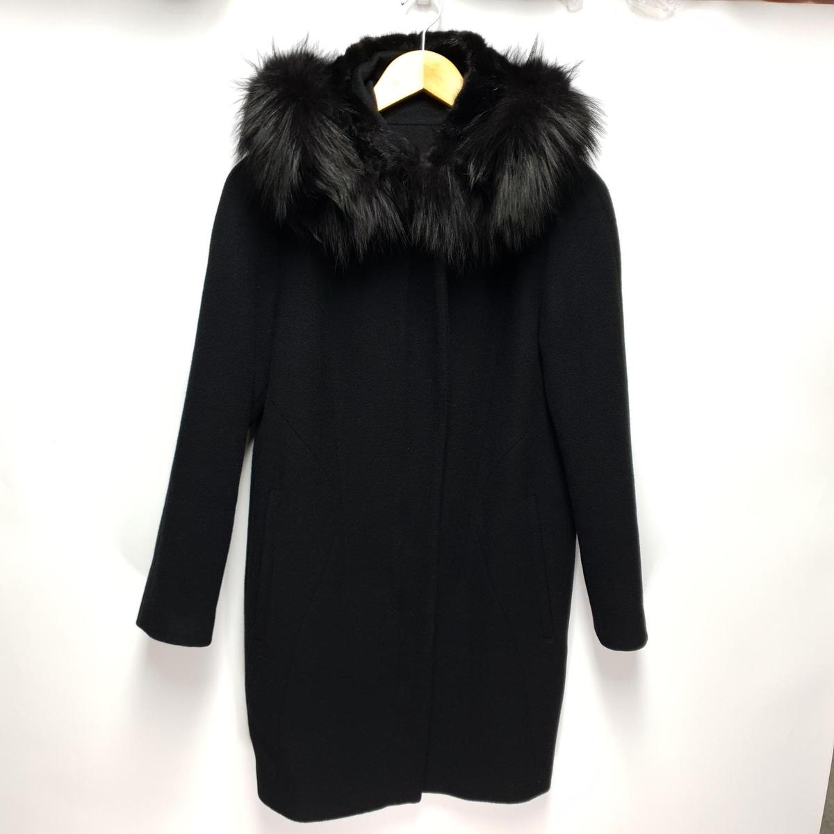 미샤 밍크 퍼 모직 코트 82-155_H927