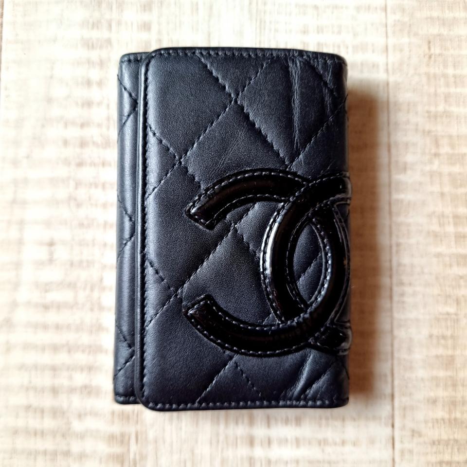 정품 샤넬 깜봉 키홀더 키파우치 카드지갑 키링