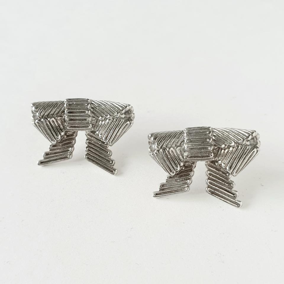 앤틱 리본 귀걸이 / 이어링