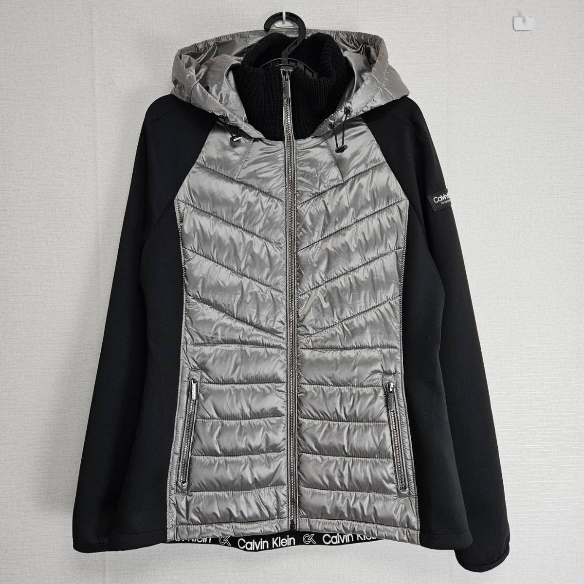 켈빈클라인 여성 네오프렌 경량후드패딩(44-55) 새상품급