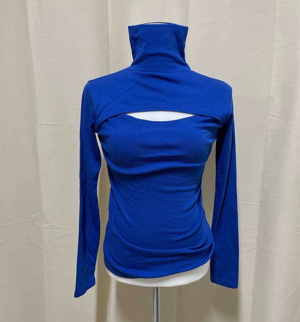 *무료배송* 블루 트임 티셔츠