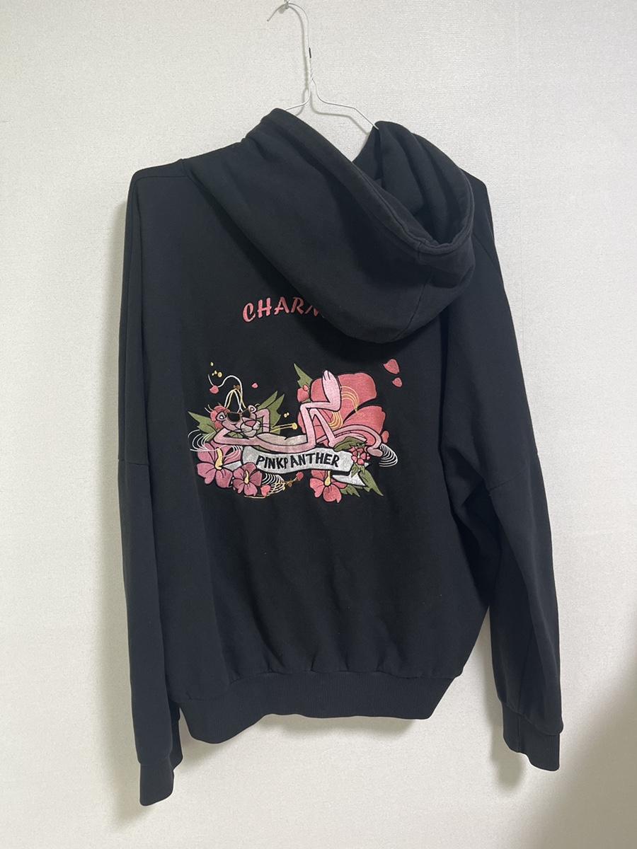 참스X핑크팬더 한정판 후드티