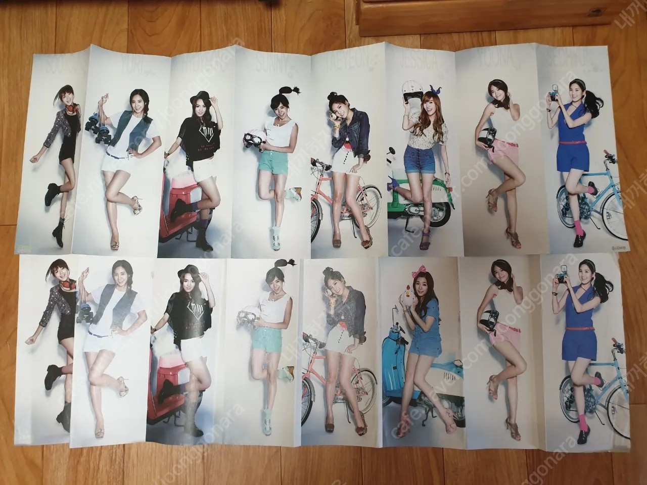 소녀시대 굽네치킨 포스터 브로마이드 팝니다