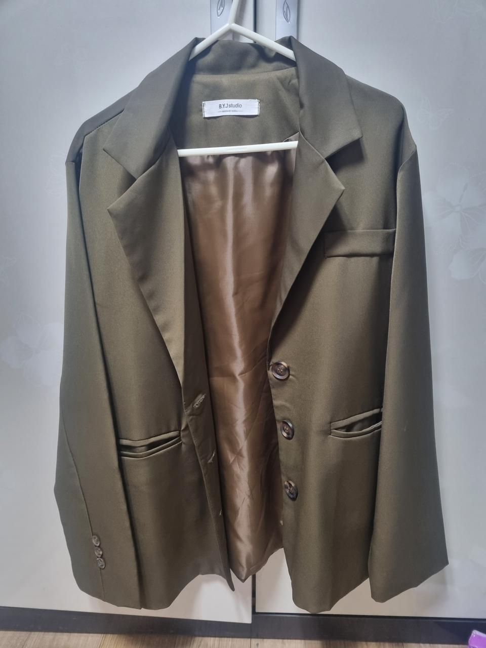 (옷장정리) 새상품 루즈핏 일자핏 봄자켓 15000원