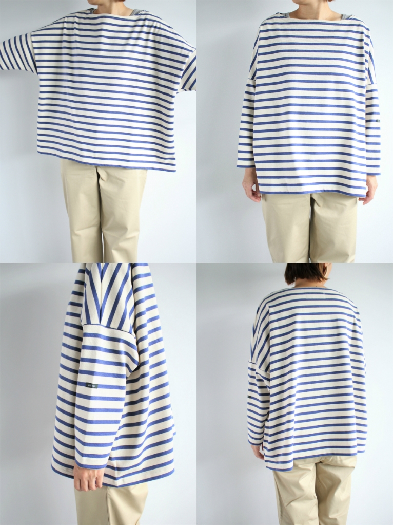 우틸 x 르미너 TRICOT LOCRONAN 여성보더티 전사이즈착용가능