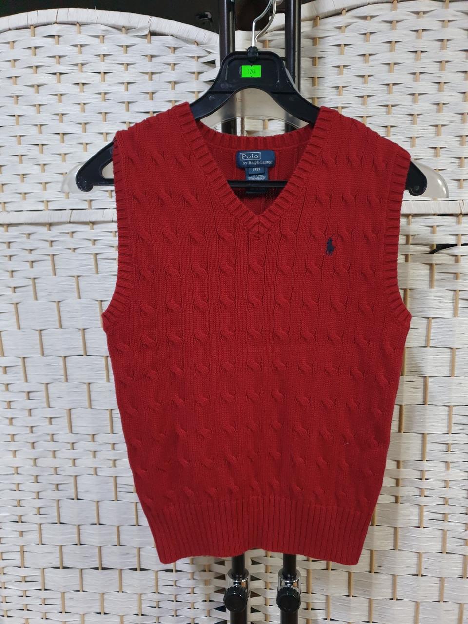 (1244) POLO 폴로 키즈 니트 조끼 8