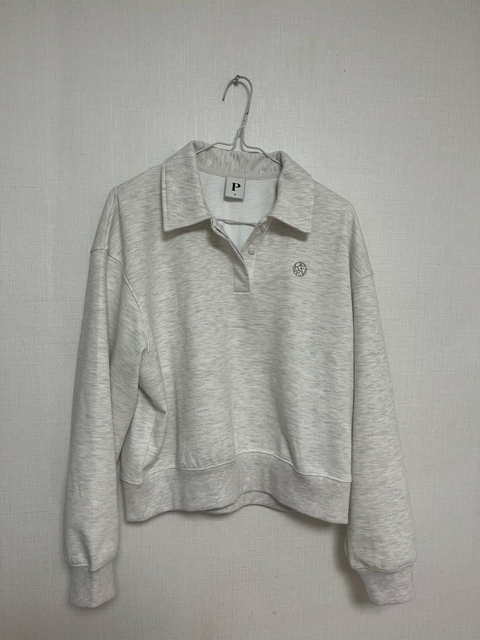 폴햄 맨투맨 아이보리