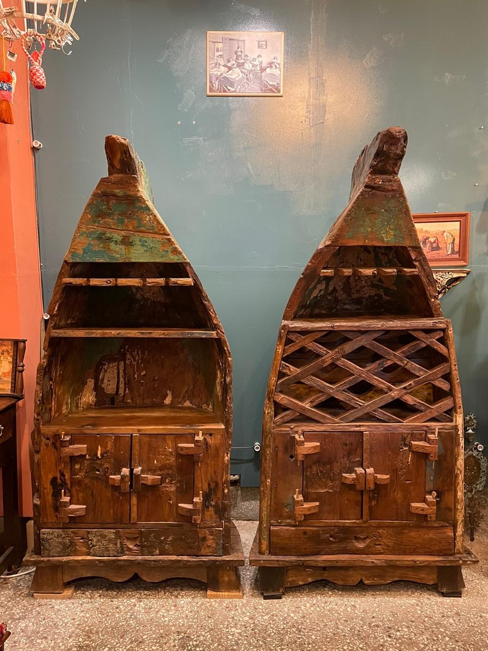 인도네시아 배로만든 장식장