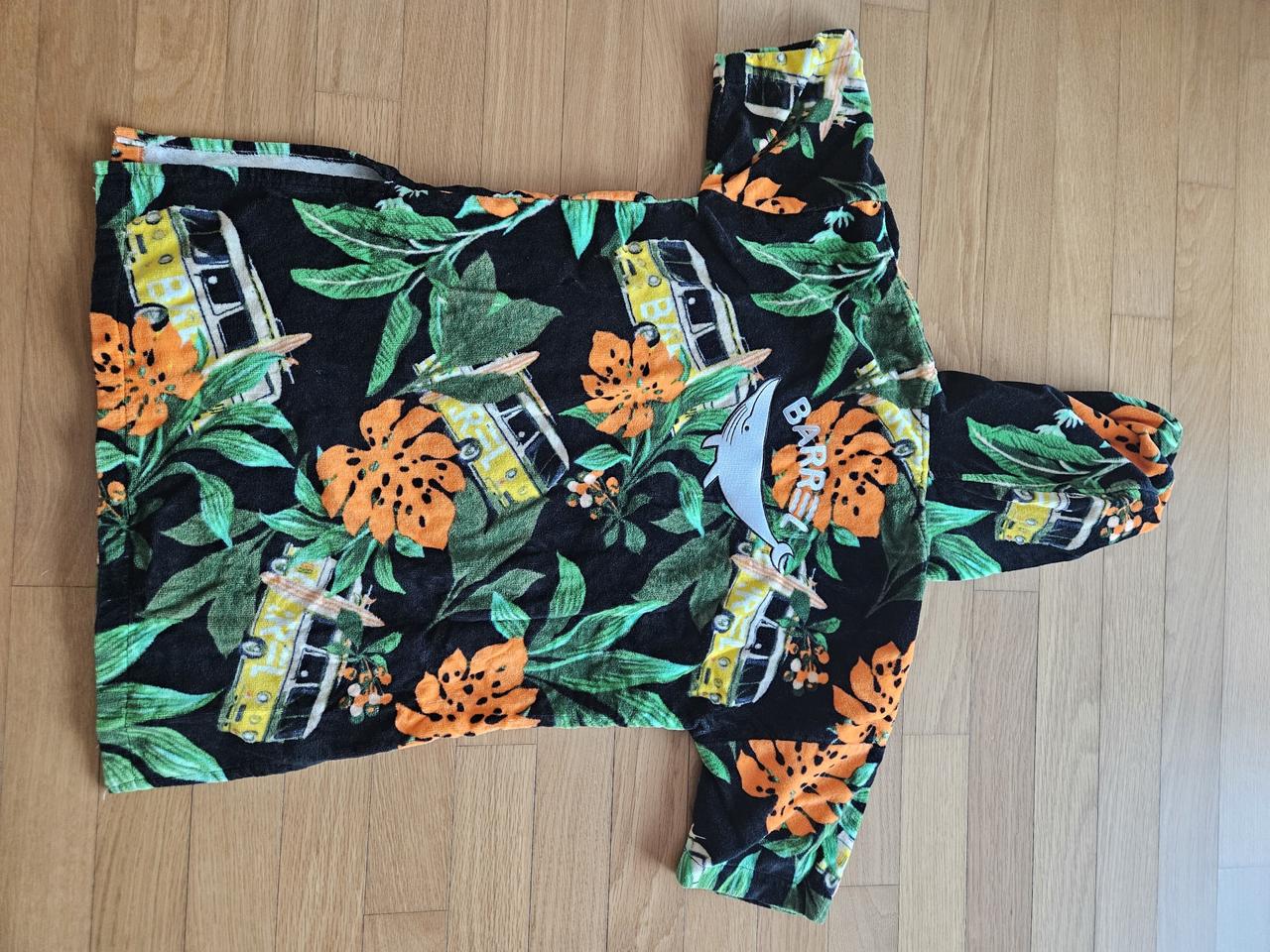 배럴 판초 타월 키즈용