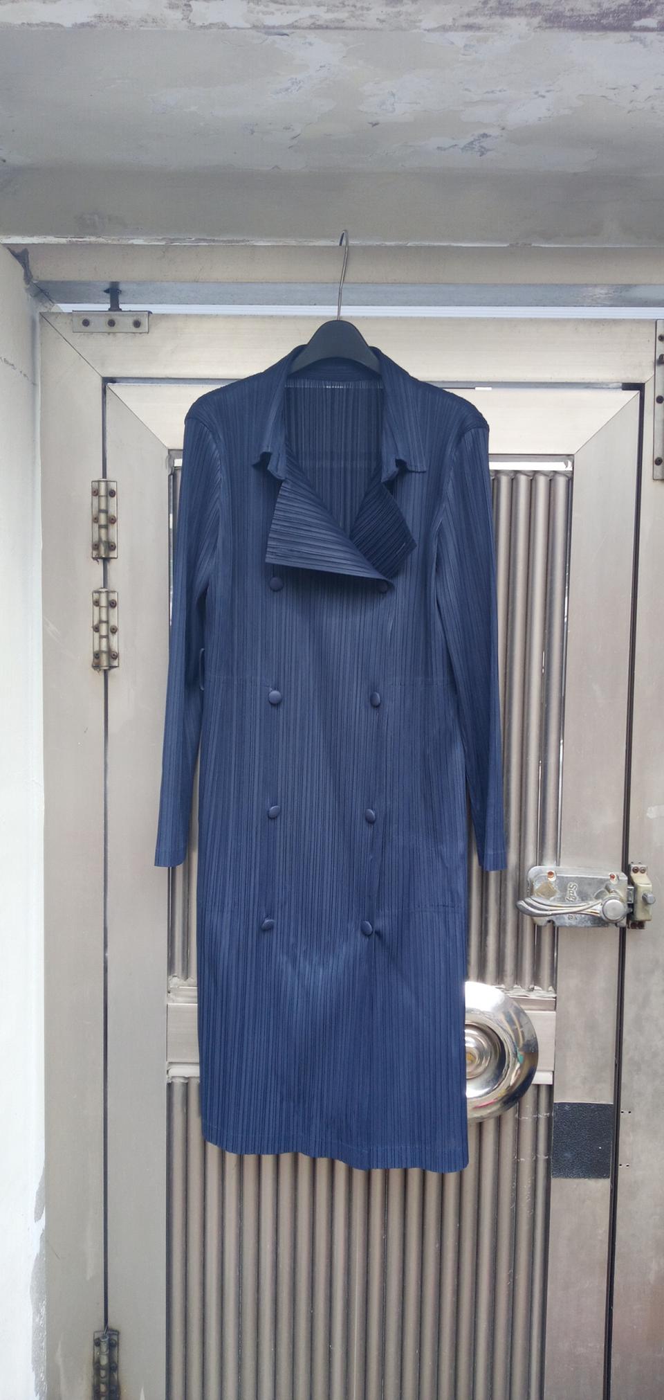 정품 플리츠미 춘.하용 주름코트 free 상태우수