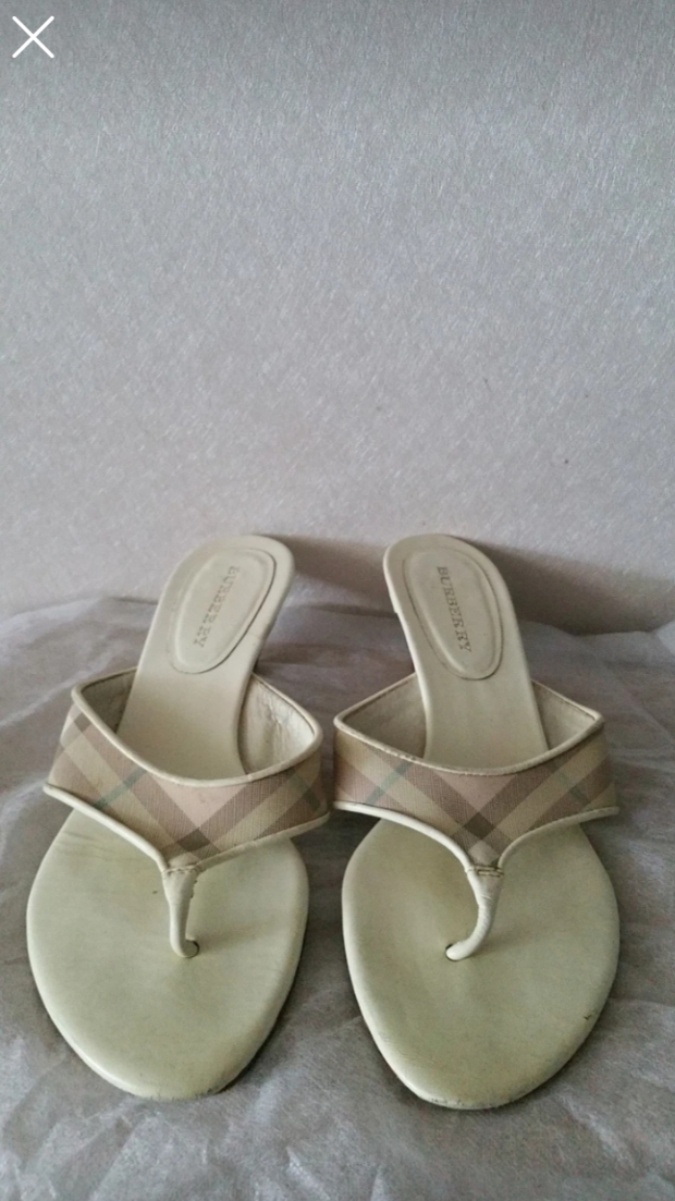 버버리 쪼리 슬리퍼 샌들