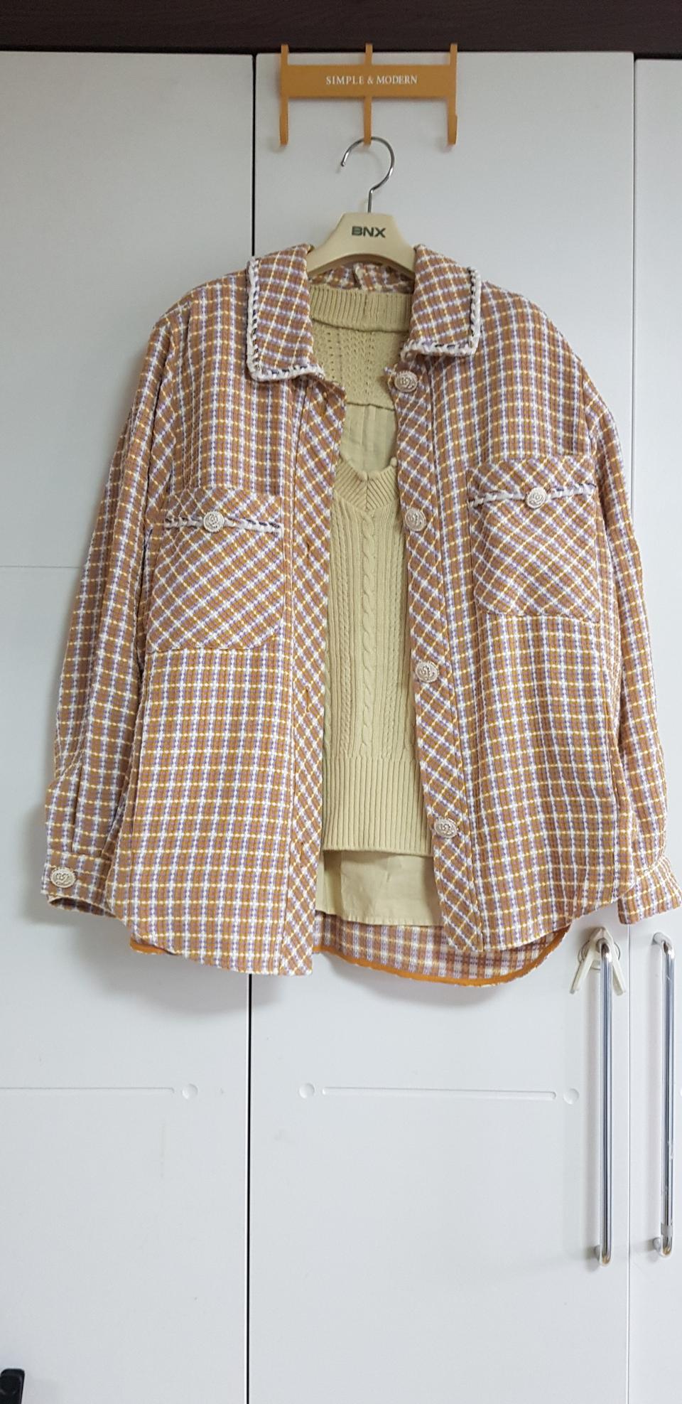 오즈세컨 엠브로이드 자켓