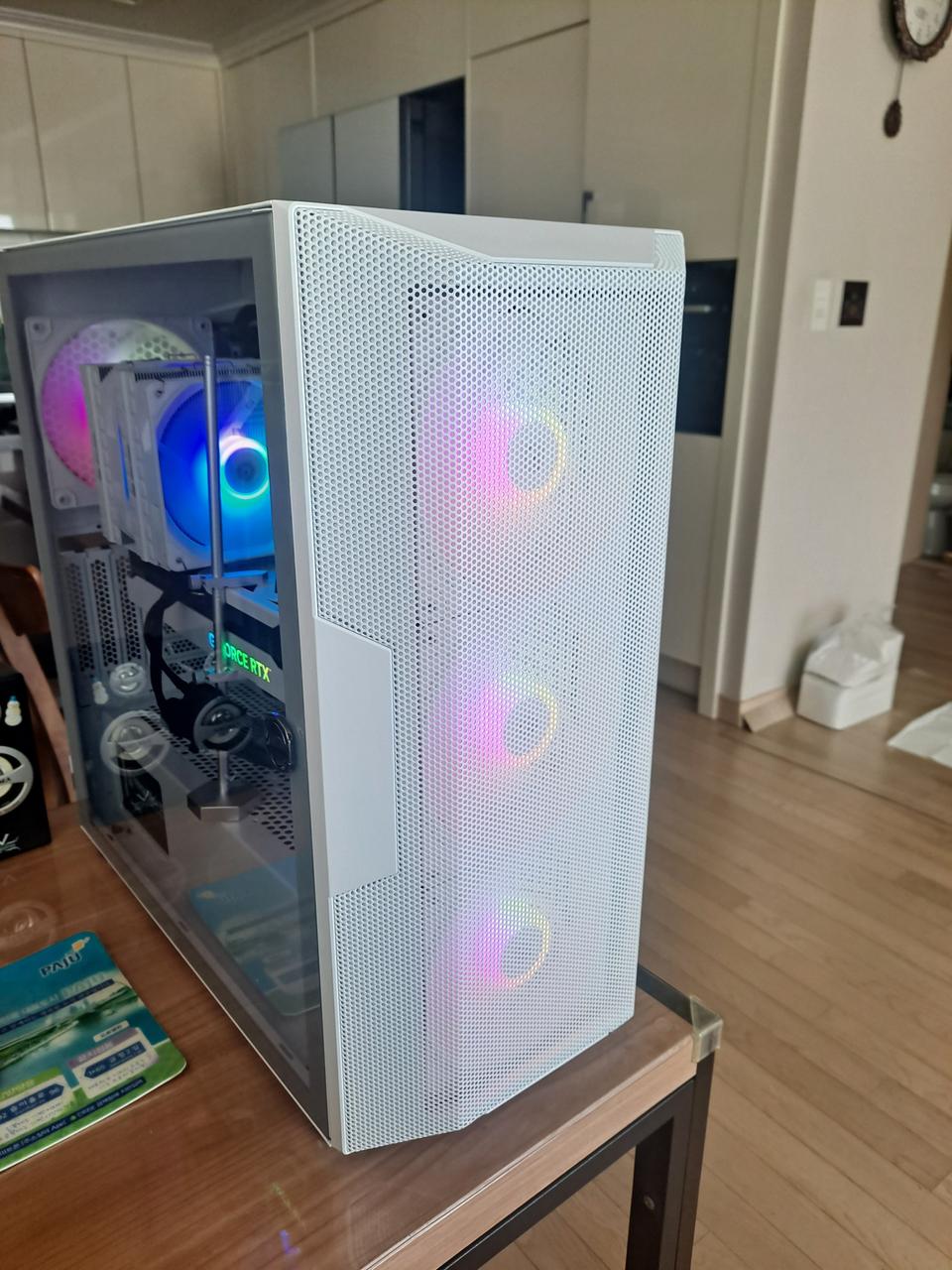 인텔 i5 14400 RTX4070슈퍼.새제품.개인.영상편집.게이밍컴퓨터