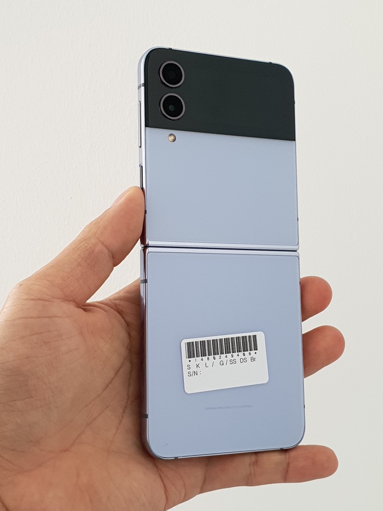 [A급]갤럭시Z플립4 블루 256기가 정상해지 상태깨끗