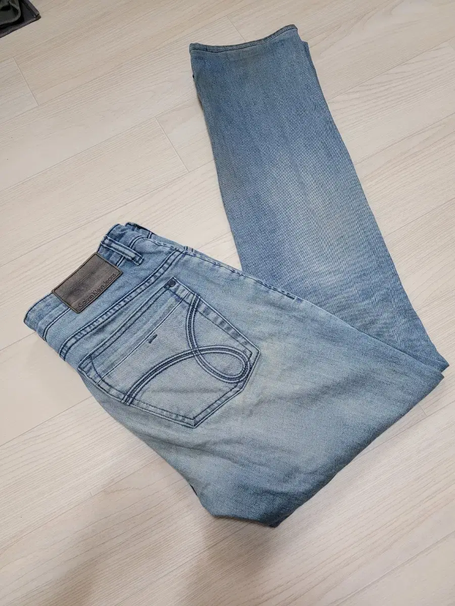CK 켈빈클라인 패치 진스 데님팬츠 청바지 29