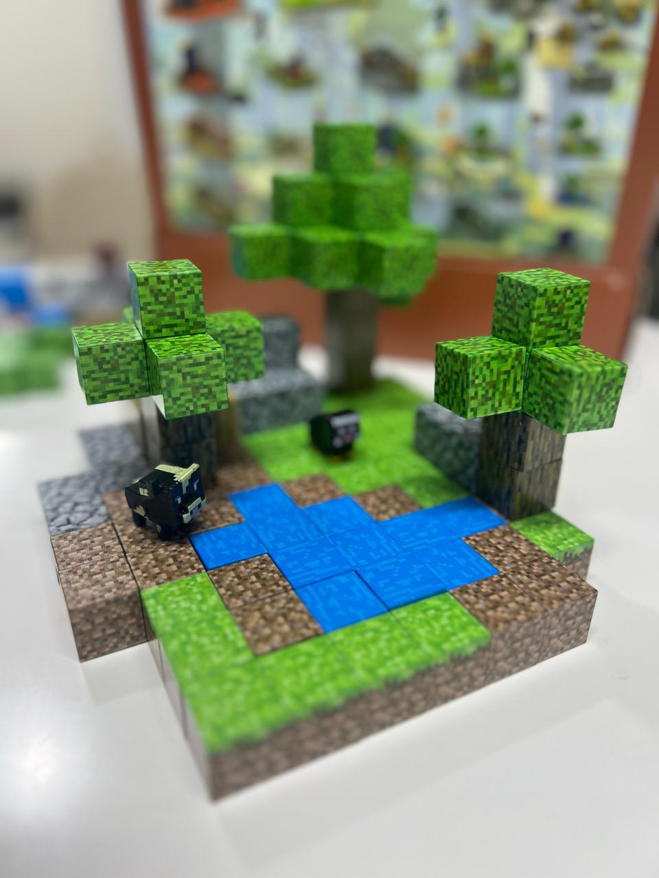 마인크래프트 자석 큐브 세트