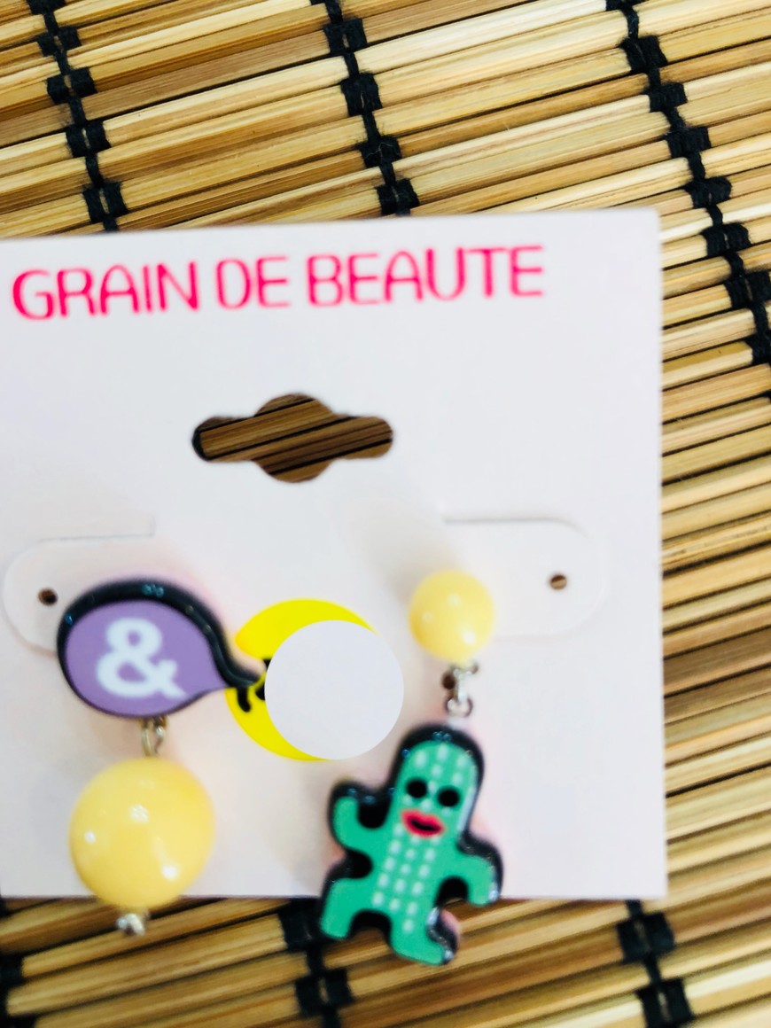 프랑스 셀룰로오스 귀걸이. 새제품