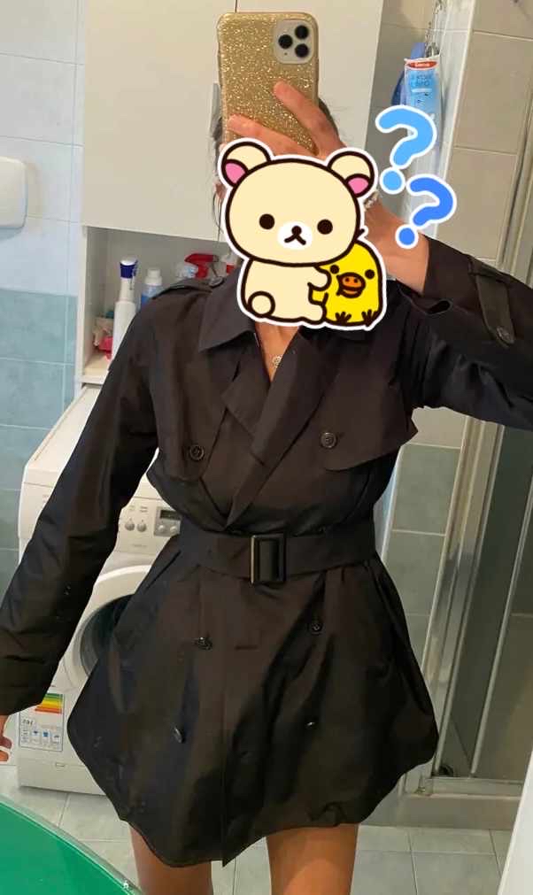 EA 엠포리오 아르마니 트렌치 코트