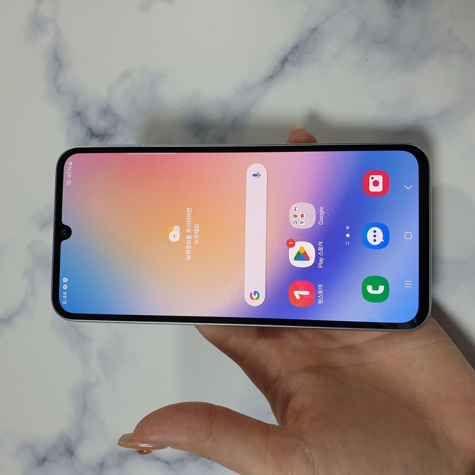 LG 갤럭시A34 5G 실버 128G A급 판매합니다 