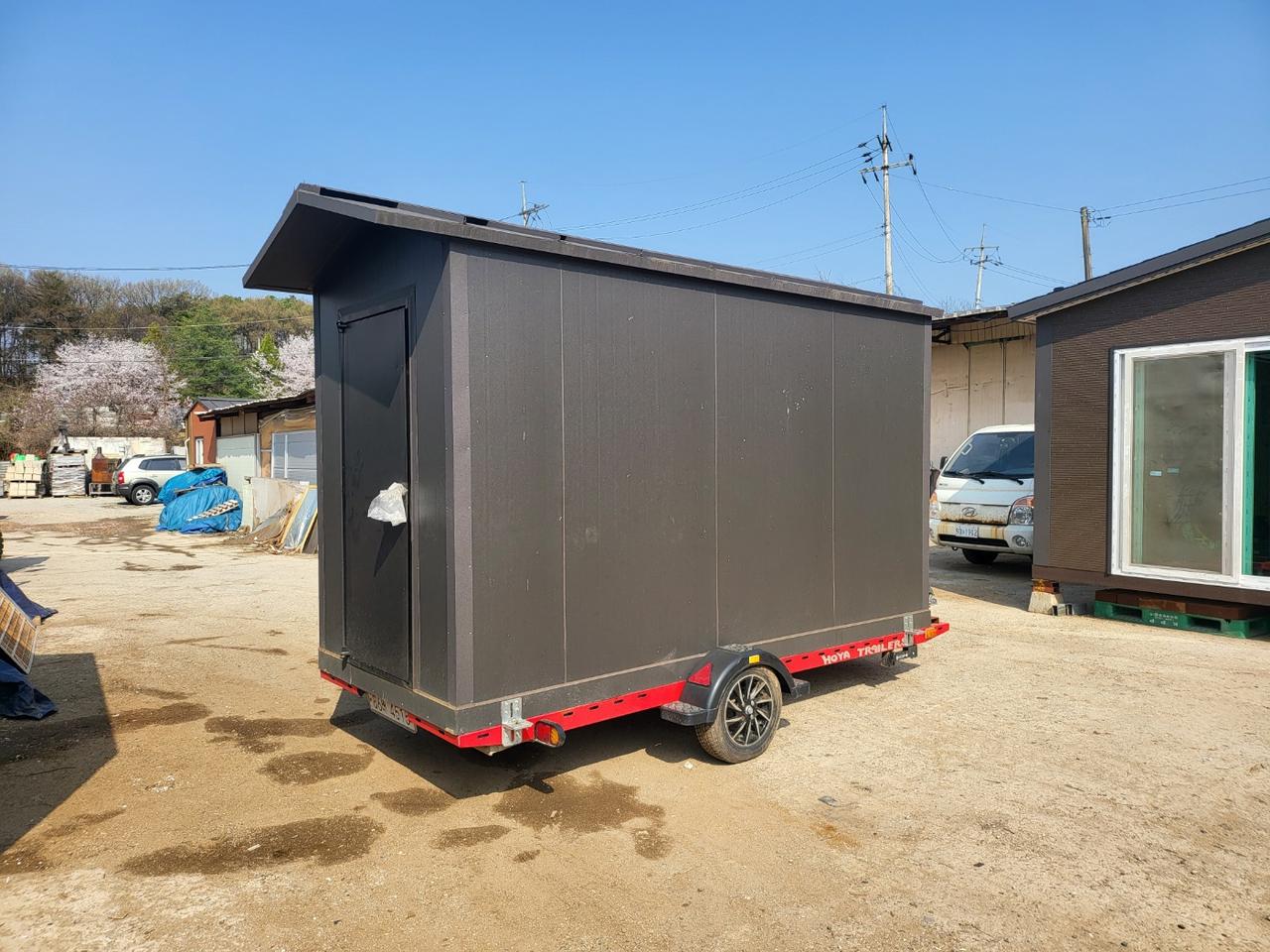 이동식창고 소매점 트레일러